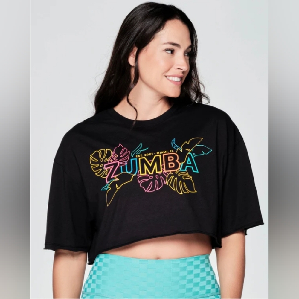 Zumba crop top
